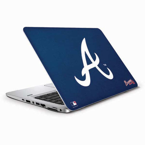 MLB Atlanta Braves - Solid Distressed HP Elitebook Skin